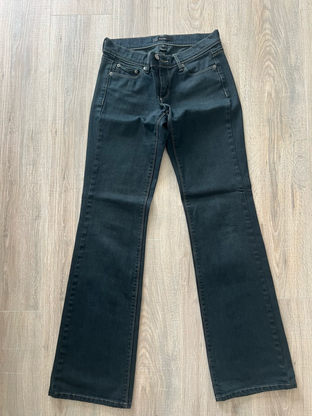 nOir Jewelry Black Flare Jeans